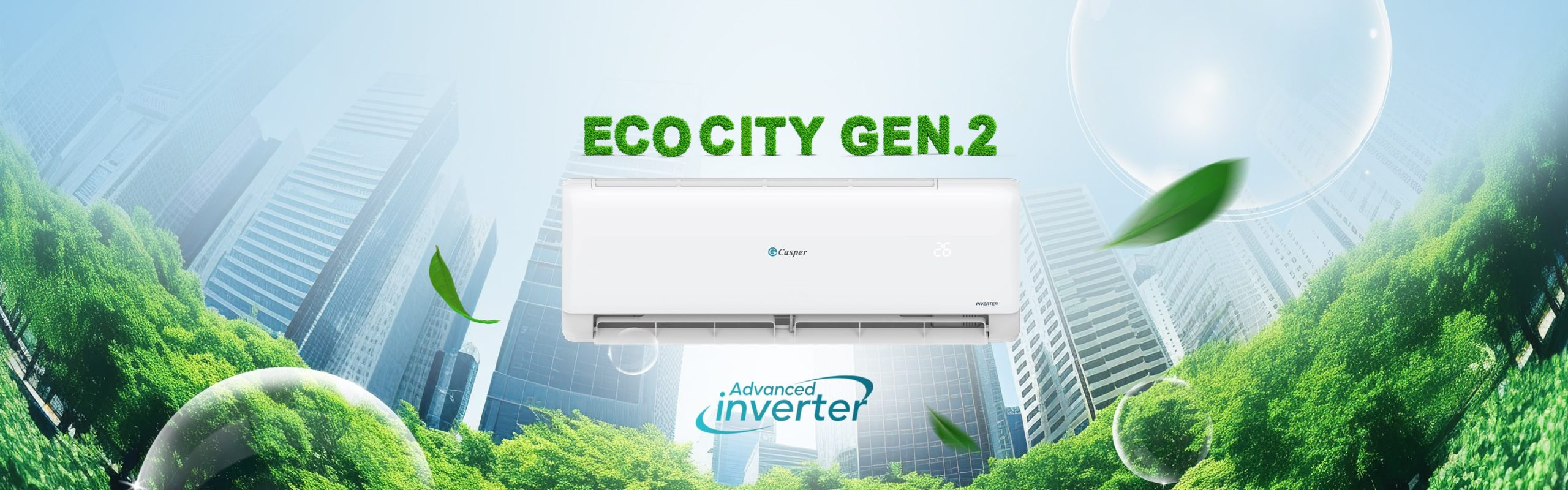 Máy lạnh Casper Inverter 1 HP TC-09IS36