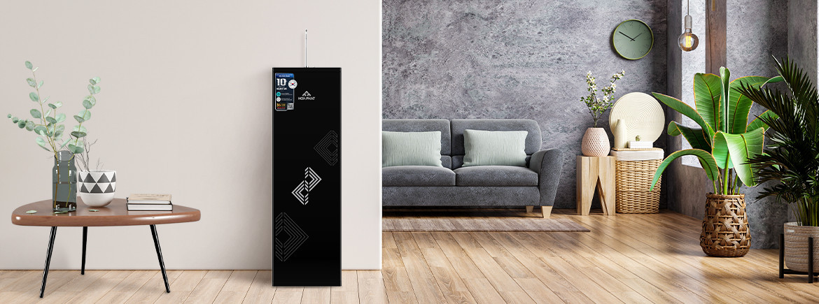 Máy lọc nước RO tủ đứng Hòa Phát HPR556