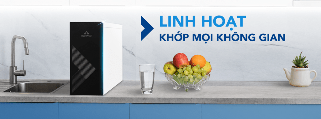 Máy lọc nước RO để gầm Hòa Phát HPU488