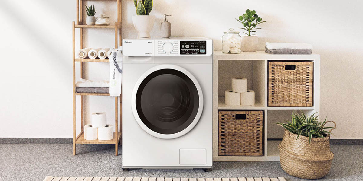 Máy giặt Casper sở hữu thiết kế sang trọng