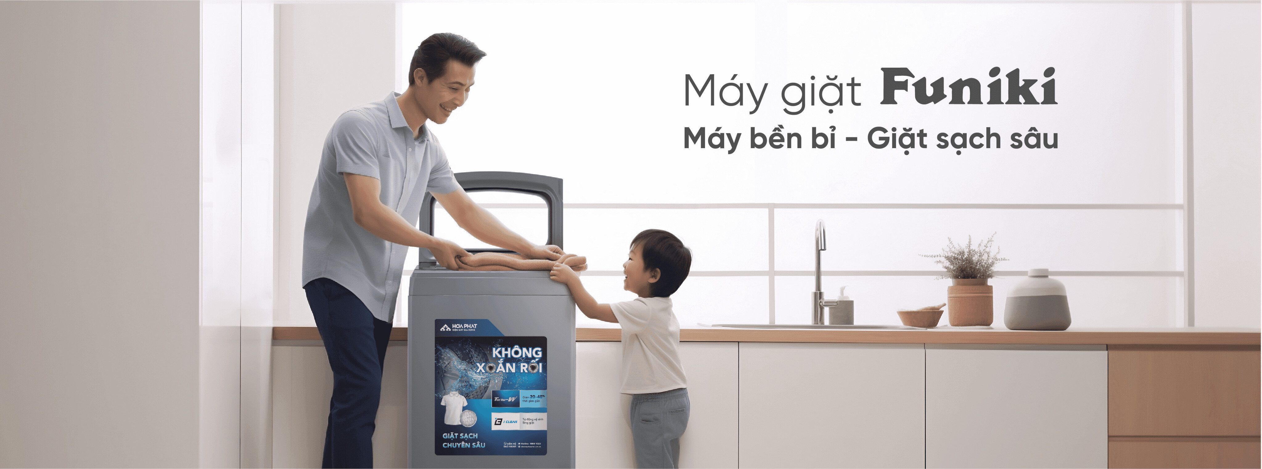 Máy giặt cửa trên Funiki HWM T695ABG
