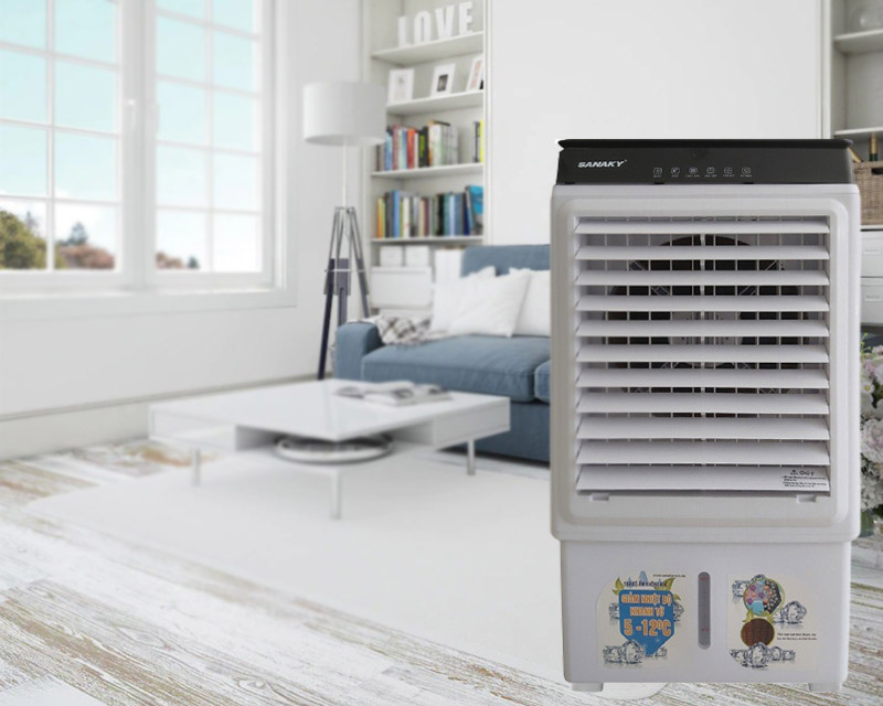 Máy làm mát Sanaky thiết kế nhỏ gọn, hiện đại