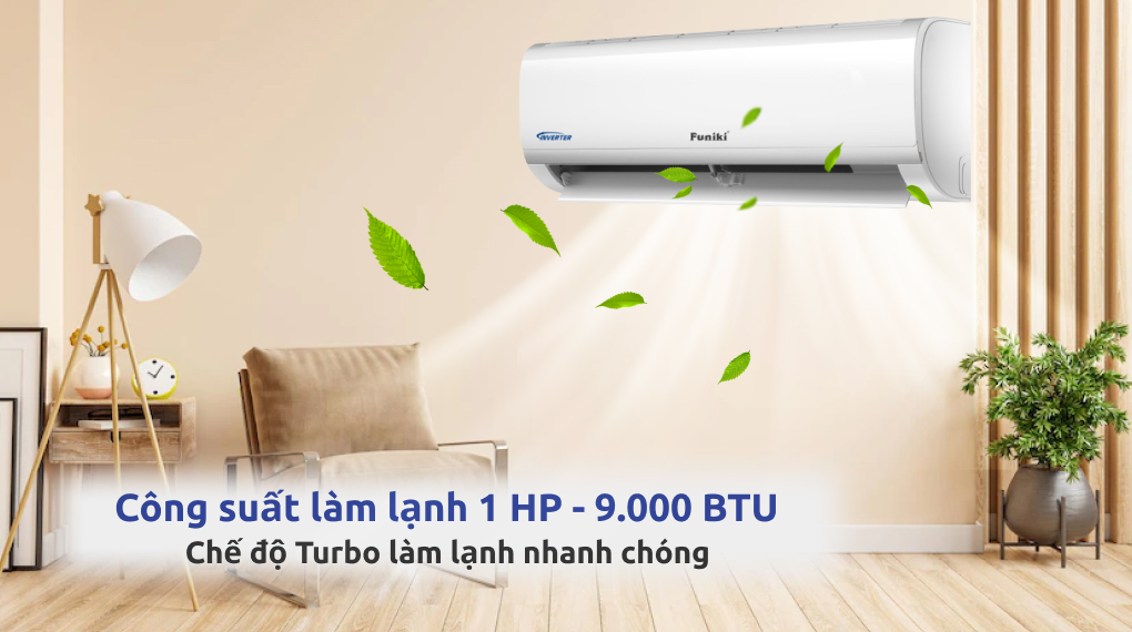 Máy Lạnh Funiki Inverter 1 HP HIC09TMU
