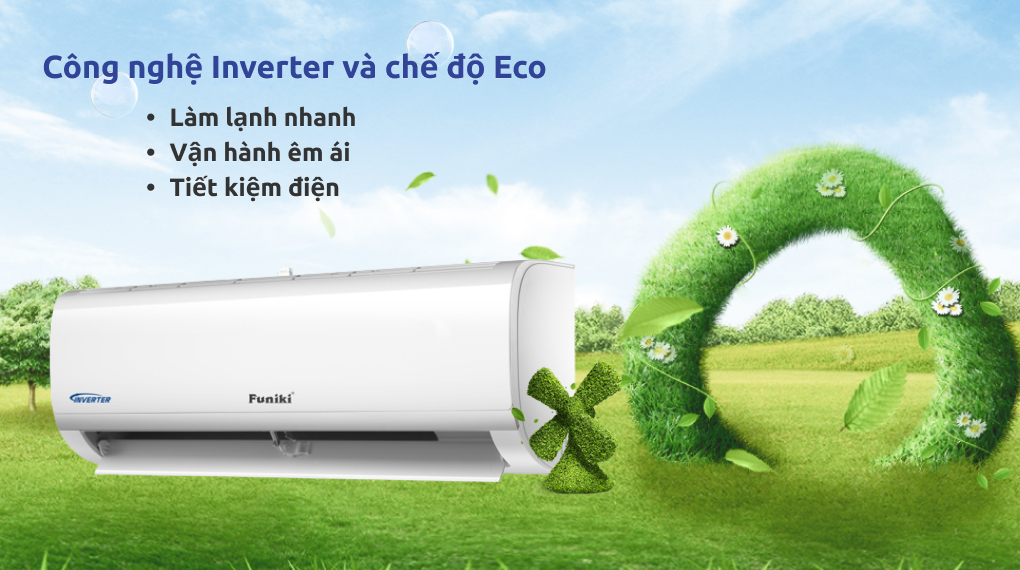 Máy Lạnh Funiki Inverter 1 HP HIC09TMU