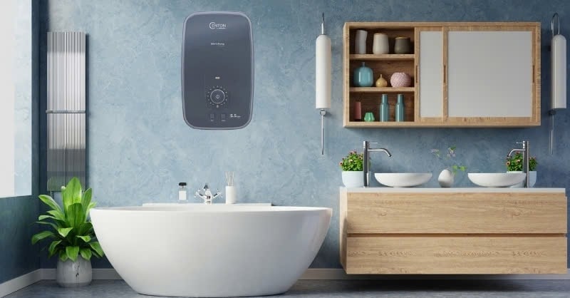 Máy tắm nước nóng Centon là lựa chọn lý tưởng của nhiều gia đinh bởi mẫu mã đa dạng, thanh lịch và tích hợp nhiều tính năng hiện đại
