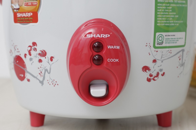 Nồi cơm điện nắp rời Sharp KSH-D15V