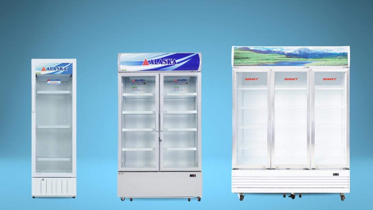 Các loại tủ mát hiện nay
