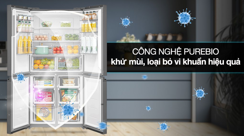 Tủ lạnh Origin Inverter Toshiba GR-RF611WI-PGV(22)-XK