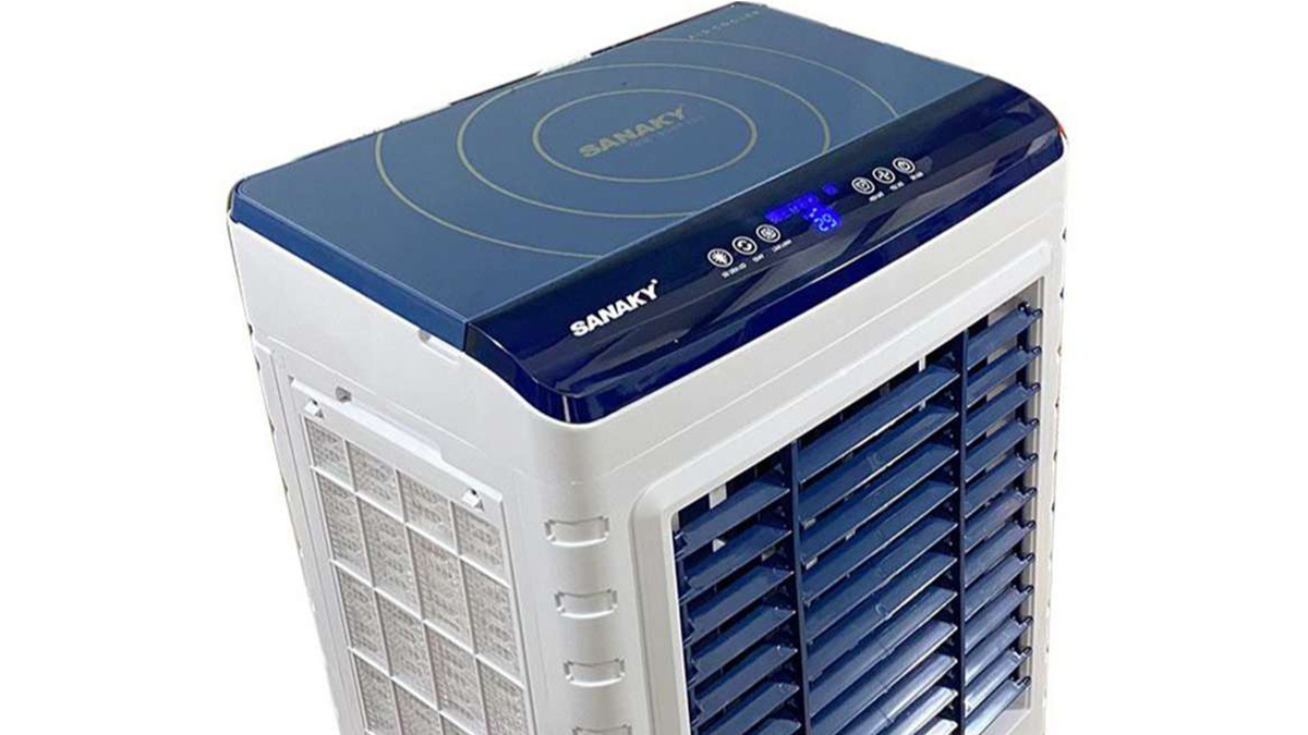 Máy làm mát không khí Sanaky VH8800AR sử dụng điều khiển nút bấm