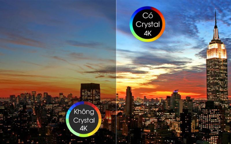 Smart Tivi Crystal UHD 4K Samsung 55 inch UA55AU7700