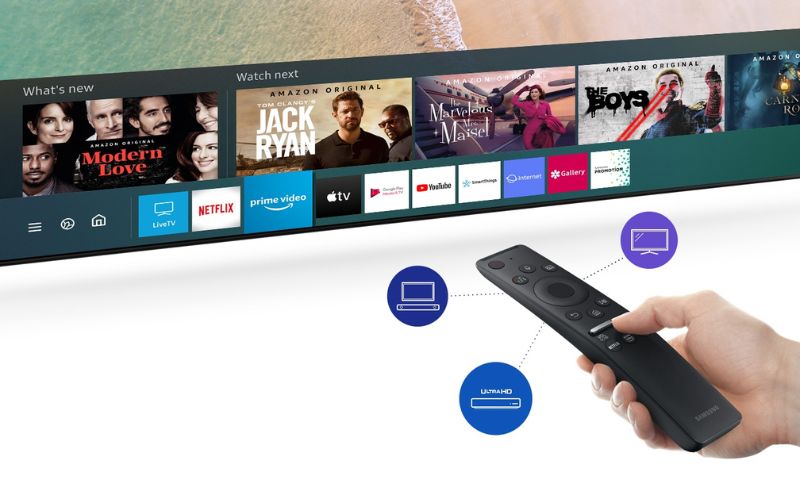 Smart Tivi Crystal UHD 4K Samsung 55 inch UA55AU7700