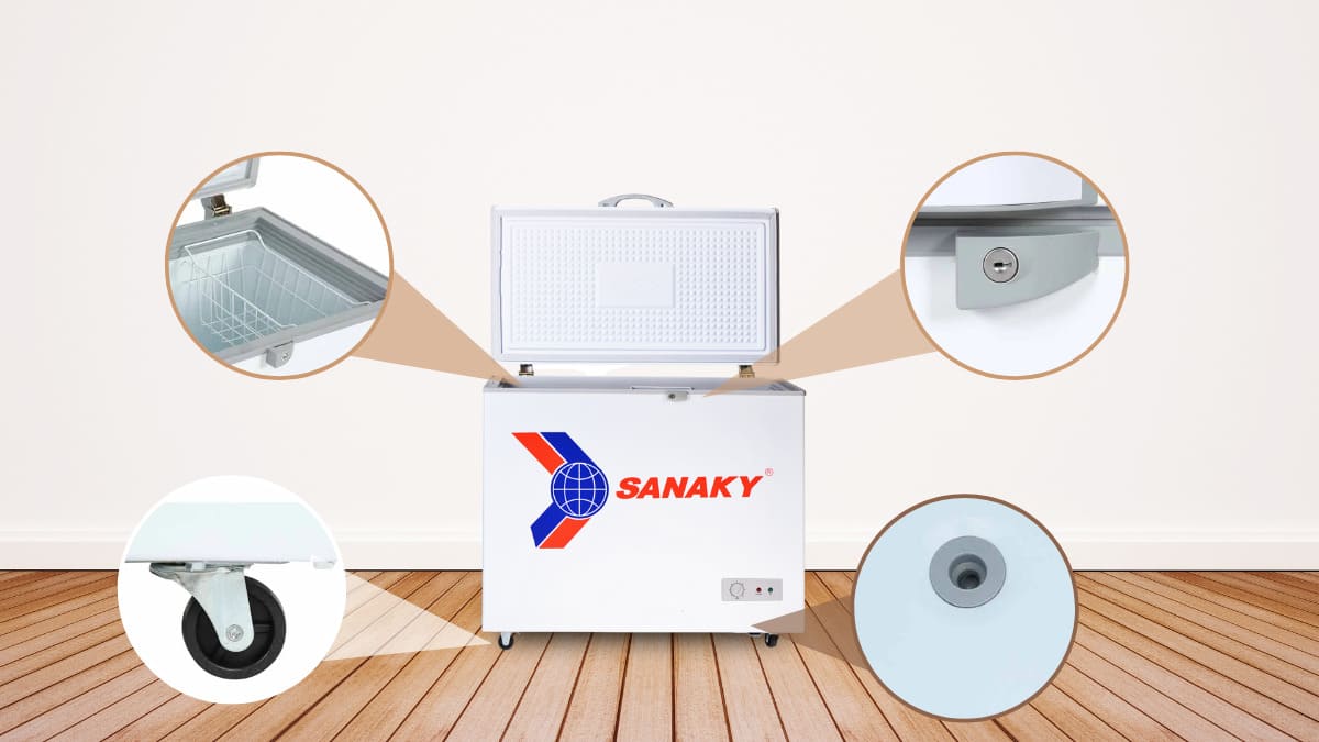 Một số tiện ích trên tủ đông