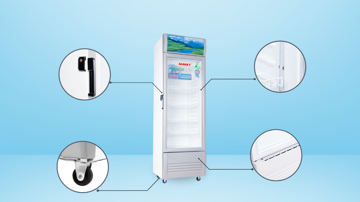 Một số tiện ích trên tủ mát ngày nay