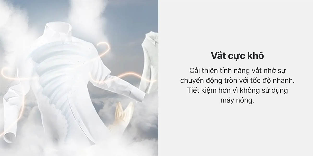 Tính năng vắt cực khô