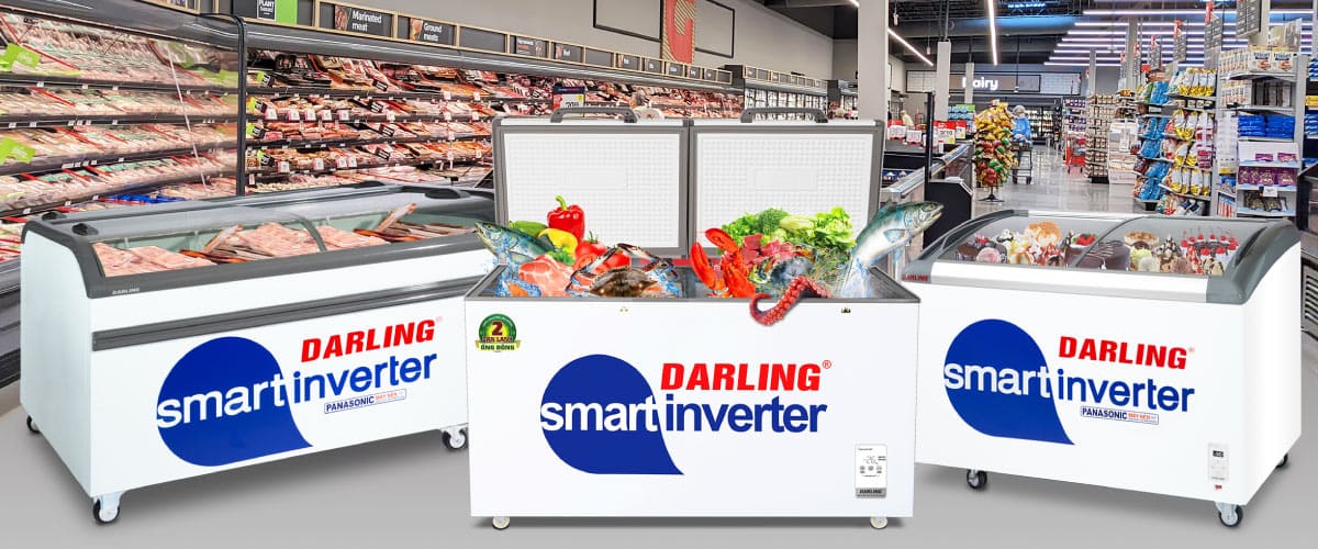 Tủ đông Darling được nhiều người dùng tin tưởng, lựa chọn