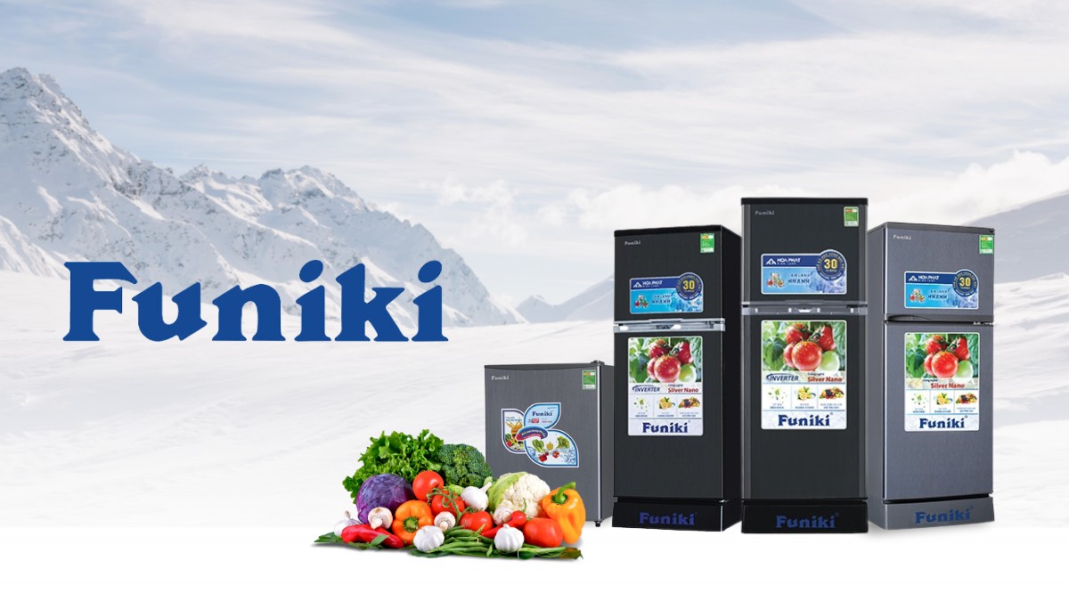 Tủ lạnh Funiki sở hữu thiết kế đặc trưng
