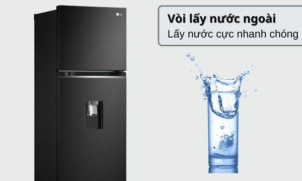 Tủ lạnh LG Inverter 264 Lít GV-D262BL