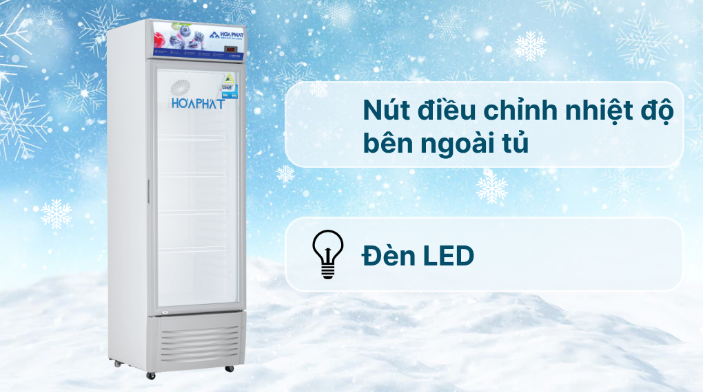 Tủ Mát Hoà Phát 280 Lít HSR D6280