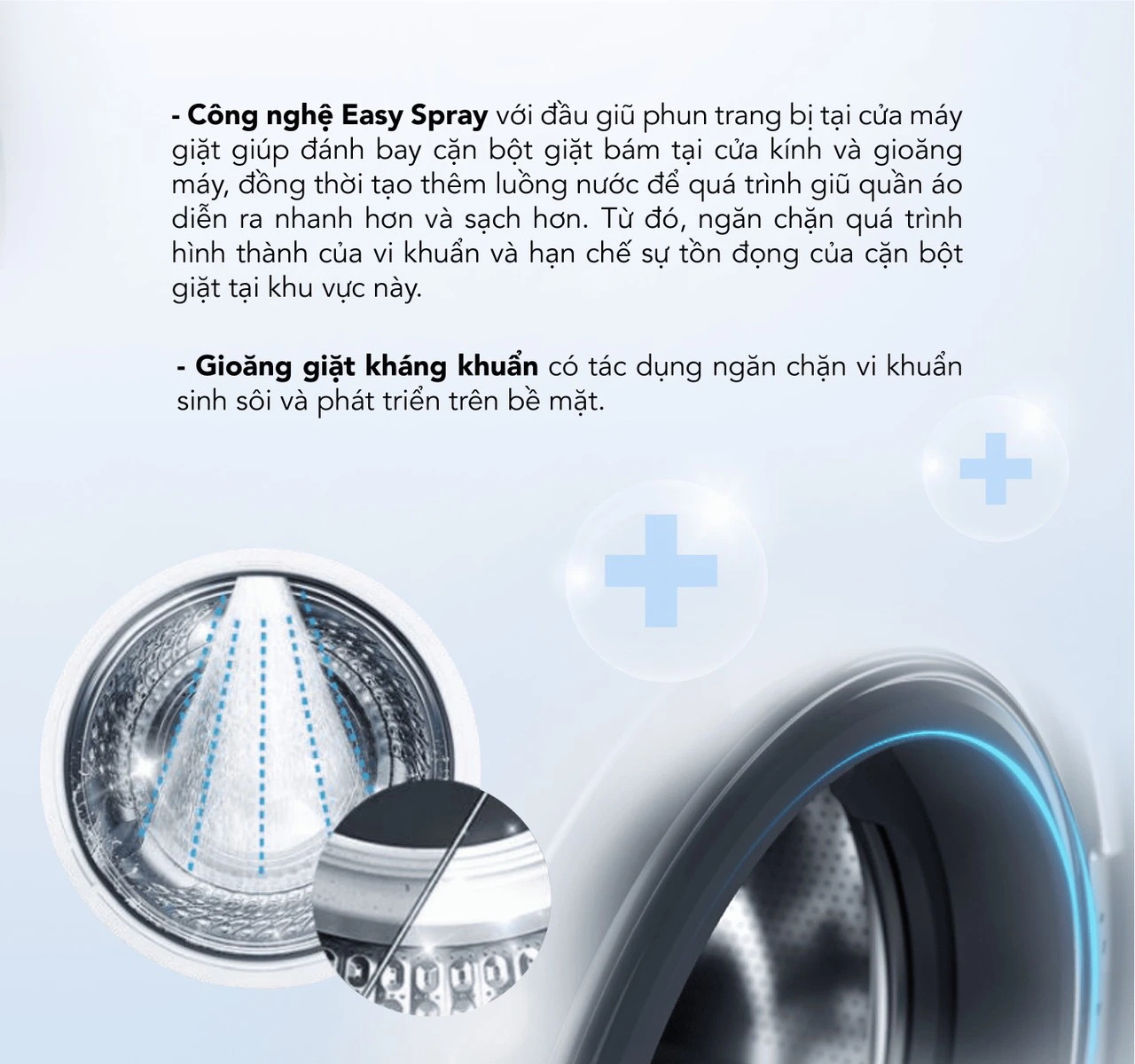 Máy giặt cửa trước Funiki HWM F895ADG