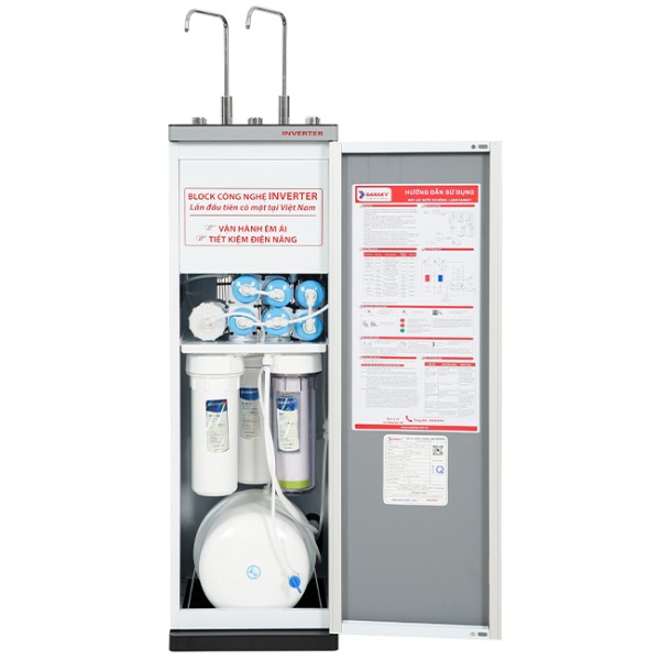 Máy lọc nước RO nóng nguội lạnh Sanaky Inverter VH-3210VD3 10 lõi