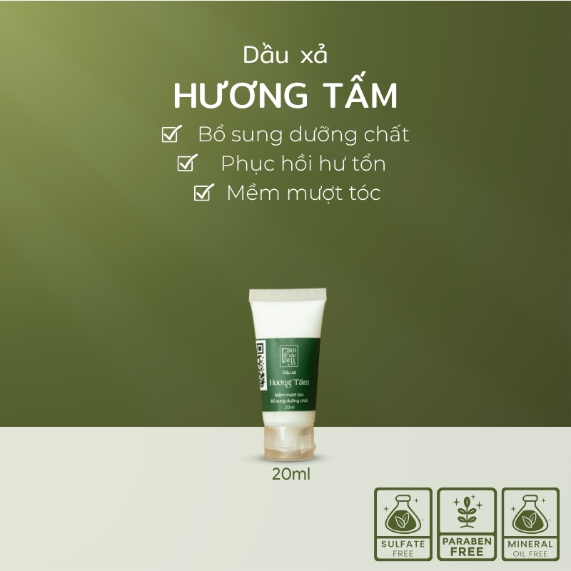 Dầu xả Hương Tấm mini size 20ml