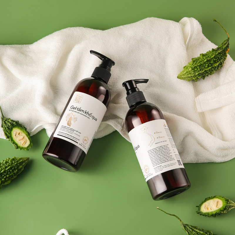Gel tắm Khổ Qua giảm mụn 50ml