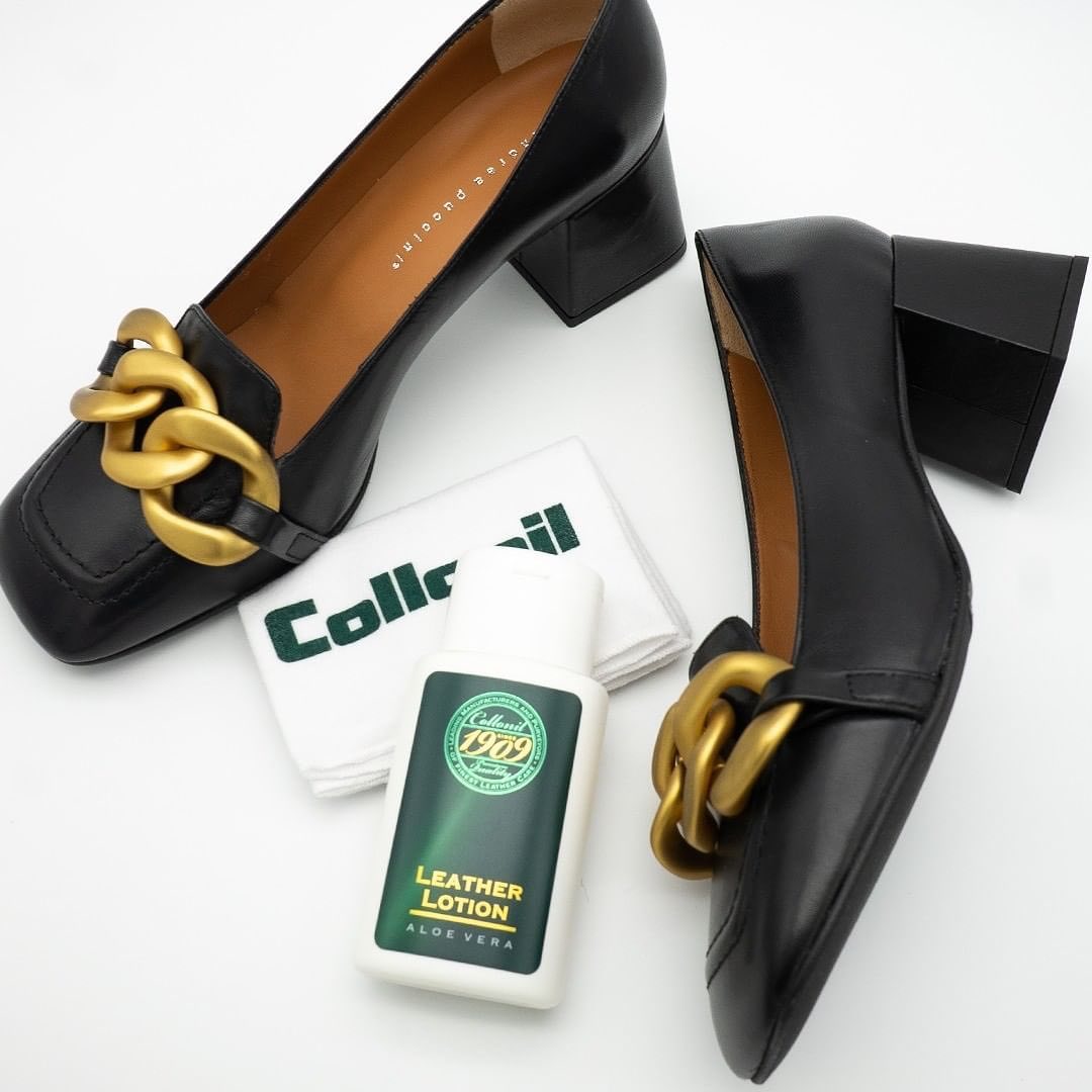 Collonil Leather Lotion - Chai vệ sinh dưỡng đồ da, túi xách Collonil, 100ml, Đức