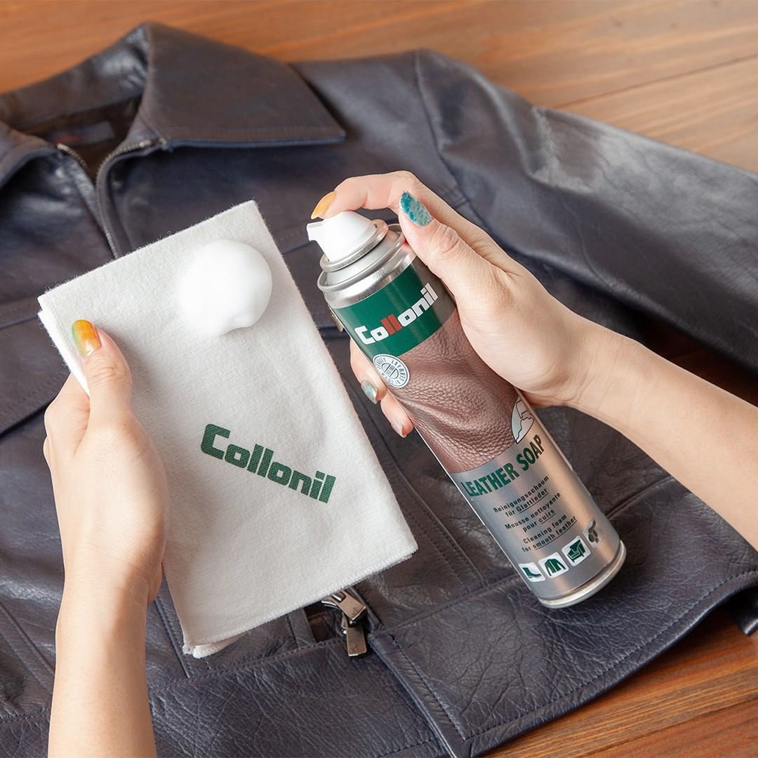 Collonil Leather soap, xà phòng vệ sinh đồ da, 200ml, Đức