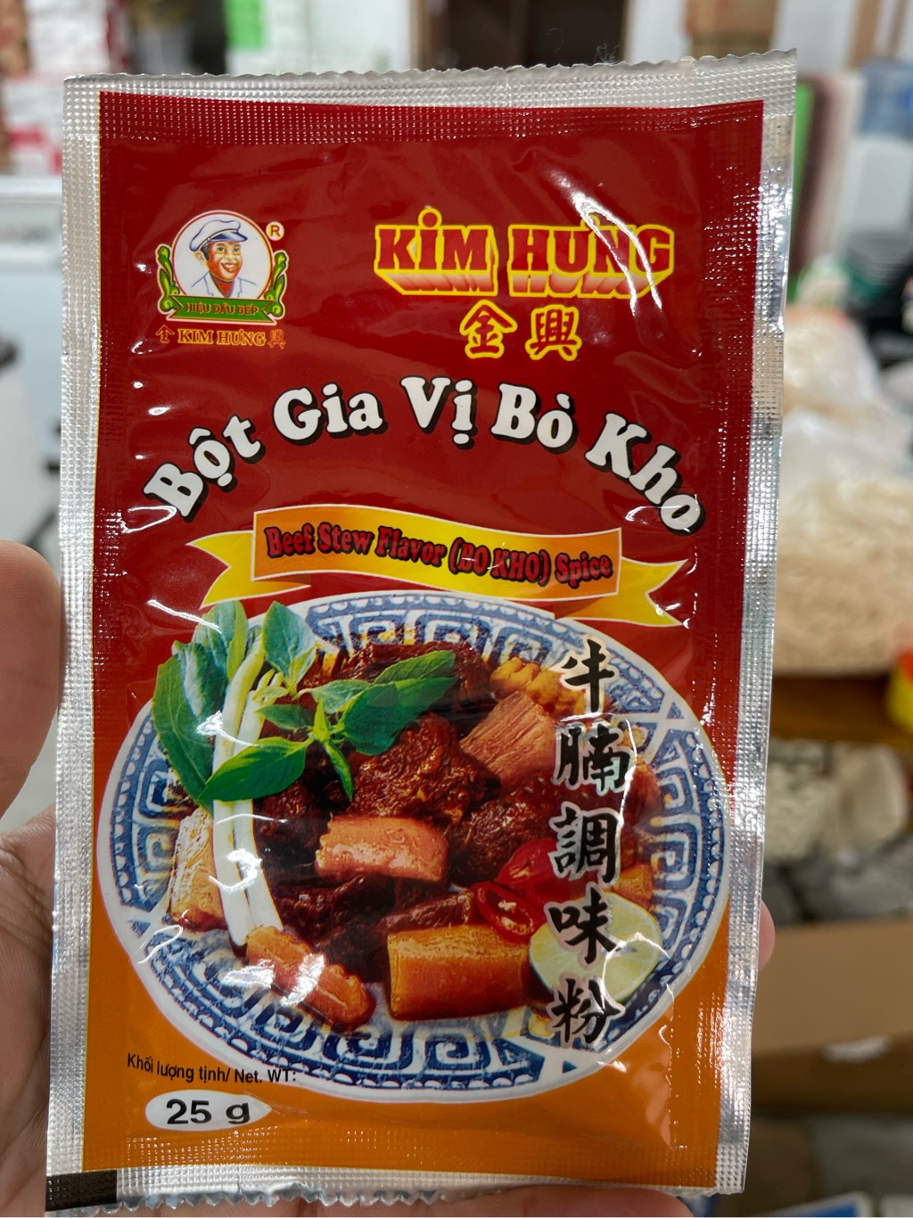 bột gia vị bò kho kim hưng