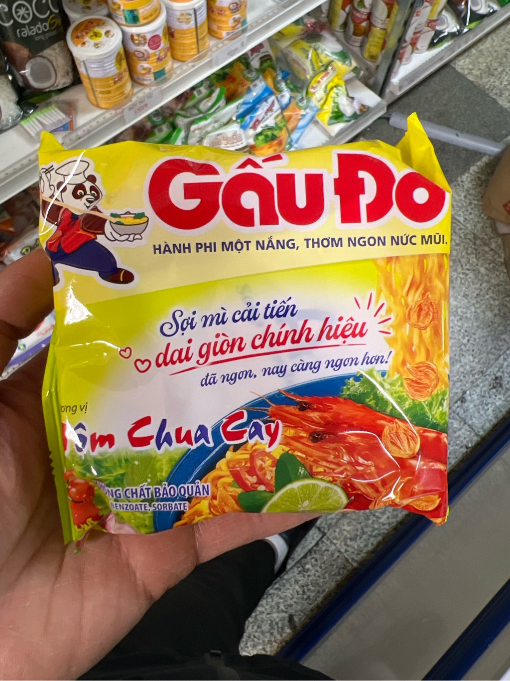Mì gấu đỏ ( gói)