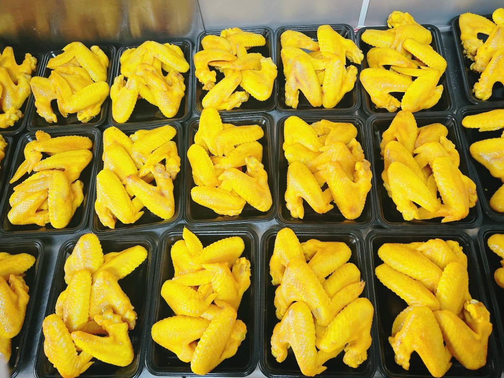 Cánh gà ủ muối