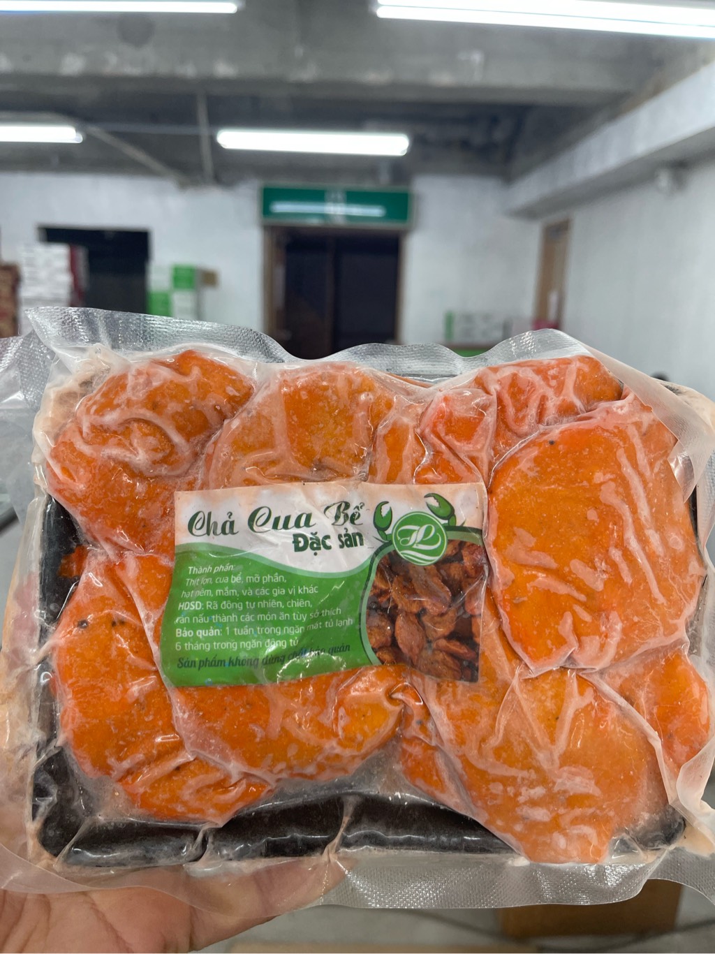 Chả cua bể