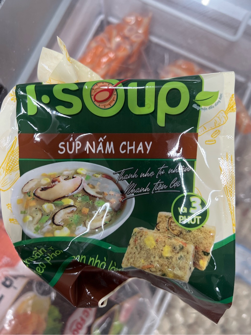 Súp nấm chay