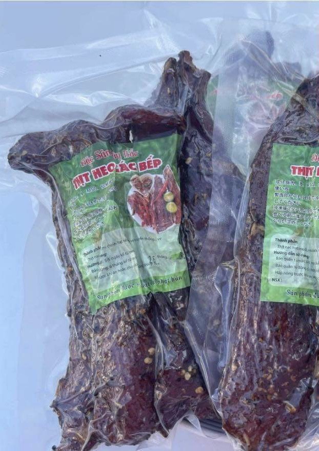 Thịt heo gác bếp