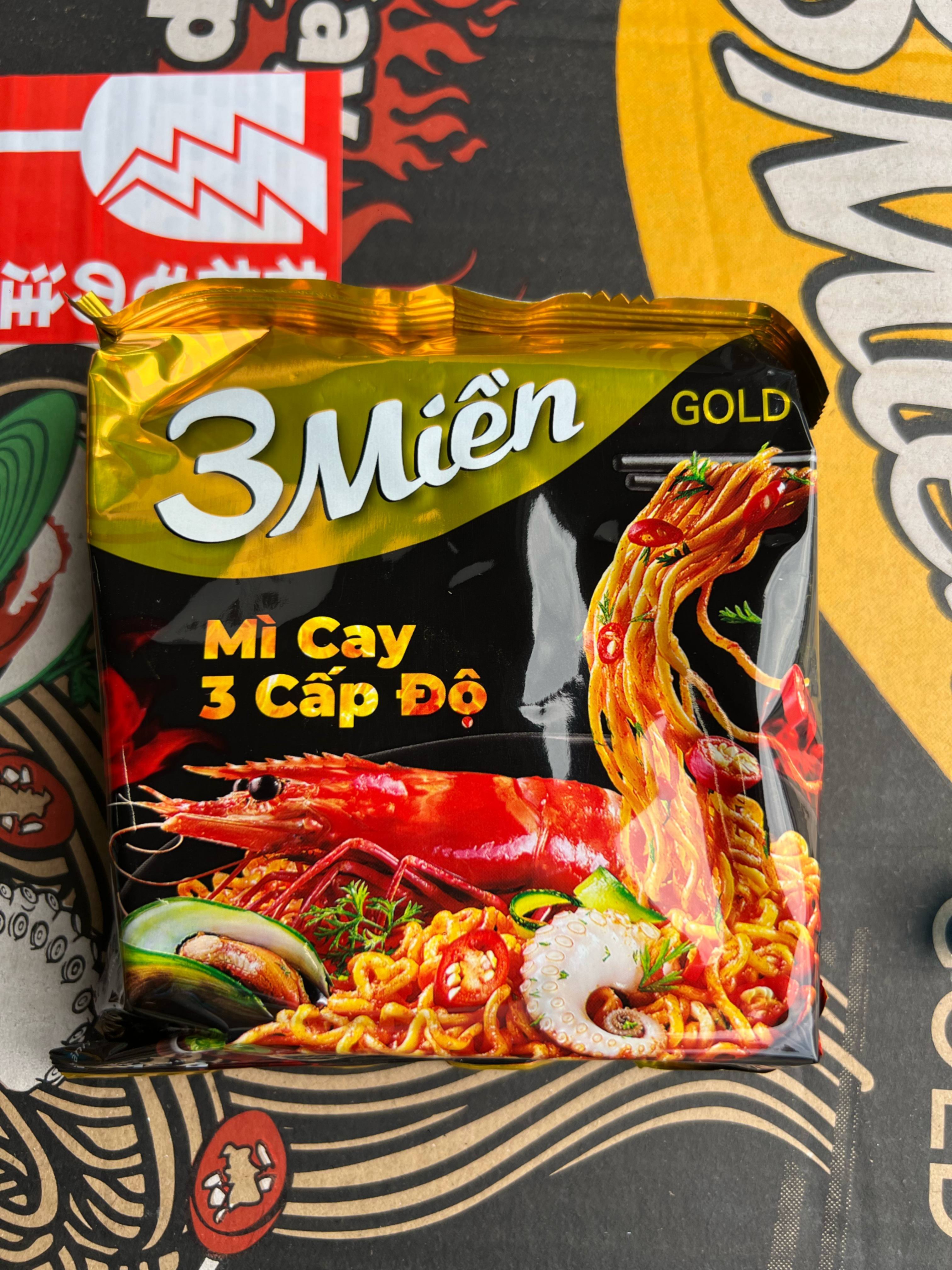 Ba miền mì cay 3 cấp độ
