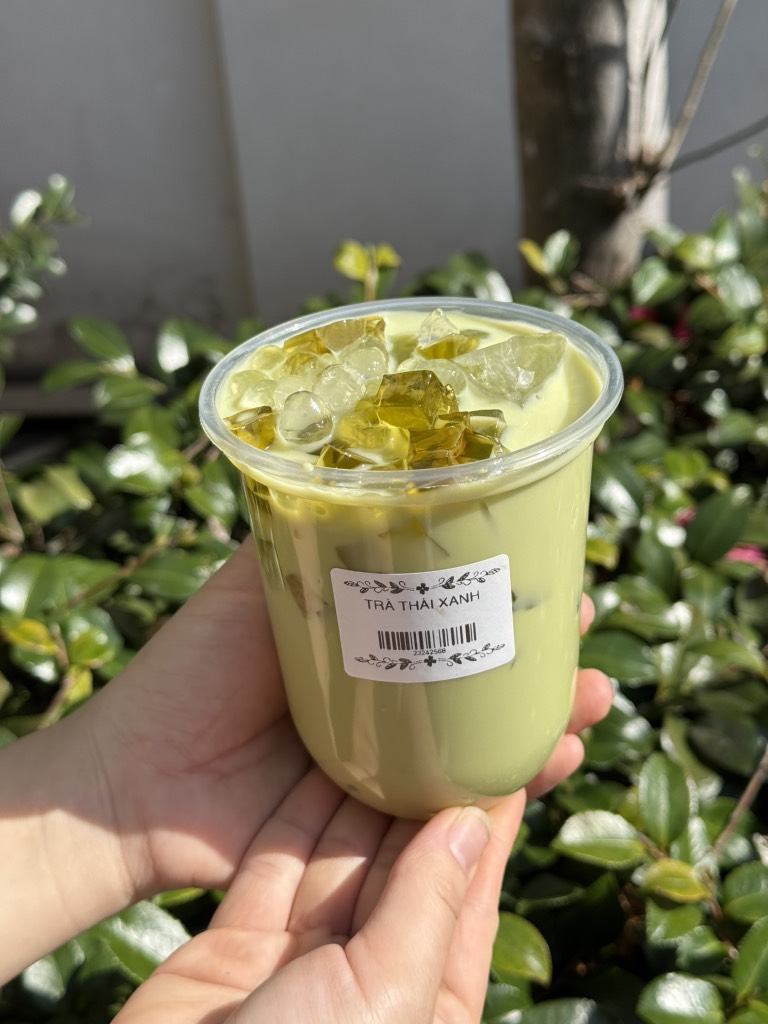 Trà sữa thái xanh