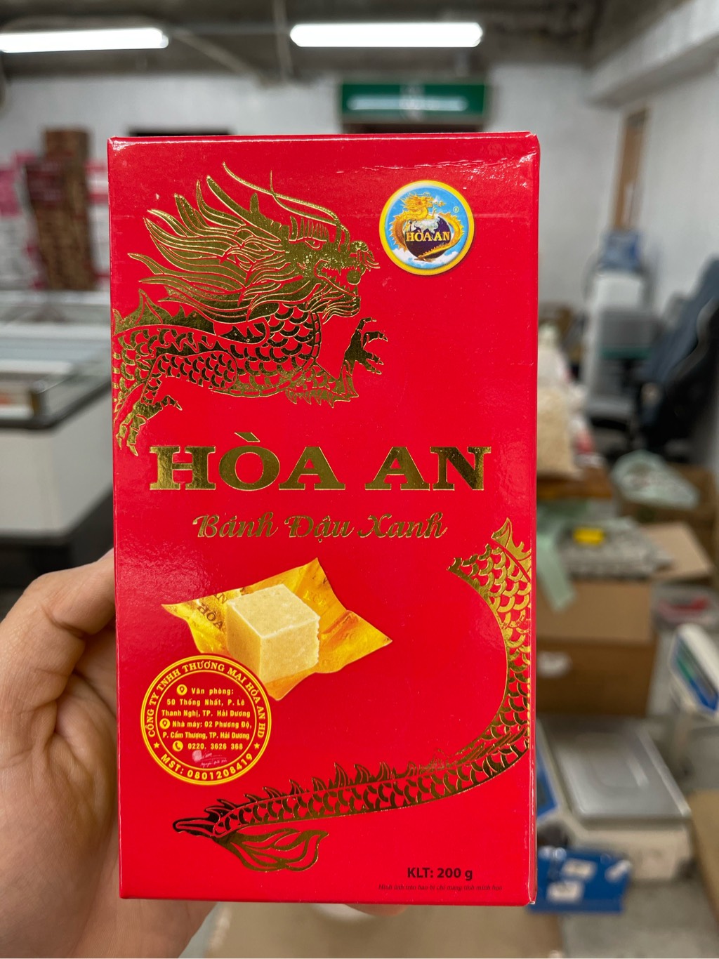 Bánh đậu xanh hoà an