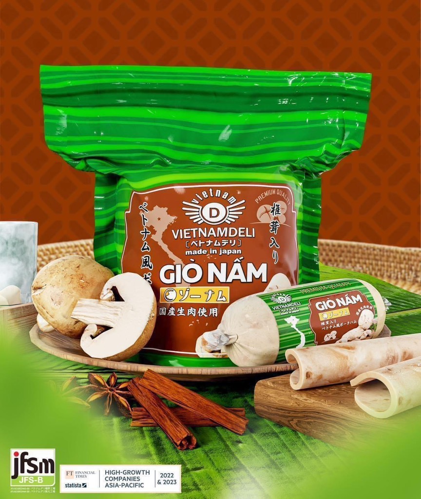 Giò nấm vietnamdeli