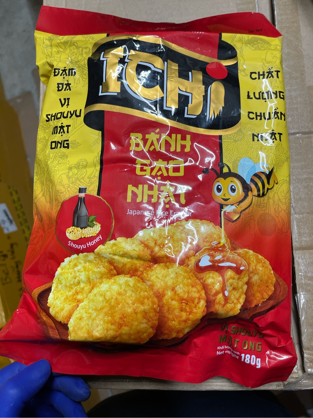 Bánh gạo ichi 180gr
