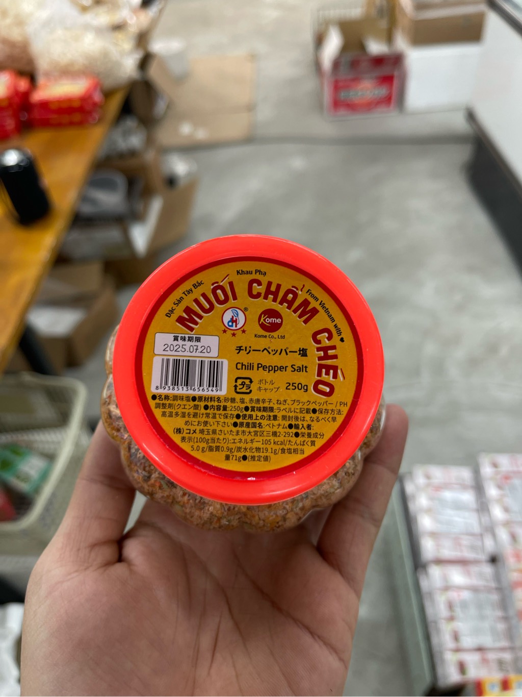 Muối chẩm chéo