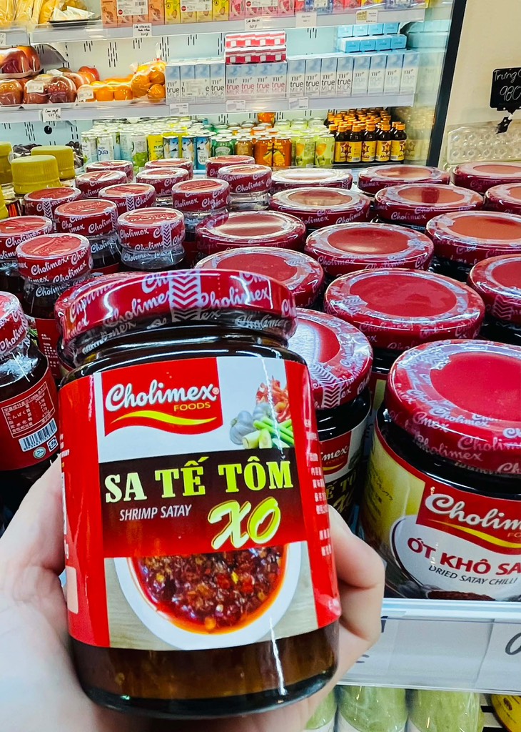Sa tế tôm xo ( lọ thuỷ tinh )