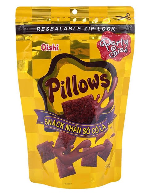 Pillow snack nhân socola