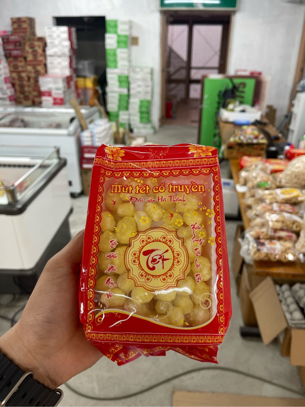 mứt sen Tết