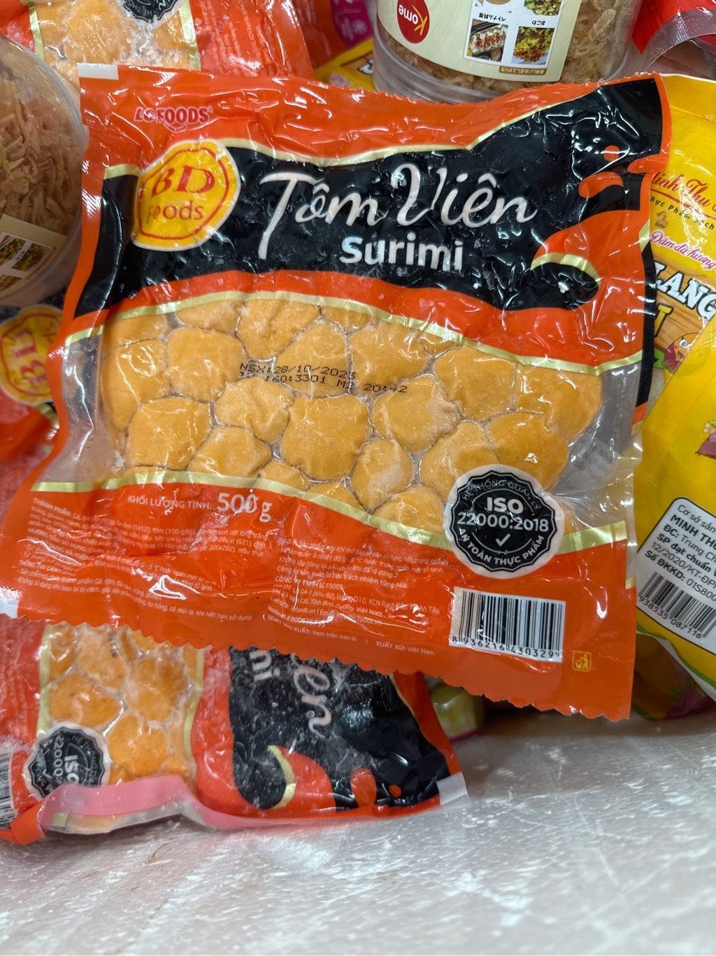 Tôm viên surumi bd food