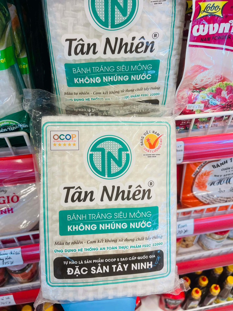 Bánh tráng siêu mỏng tân nhiên 450gr ( trắng)