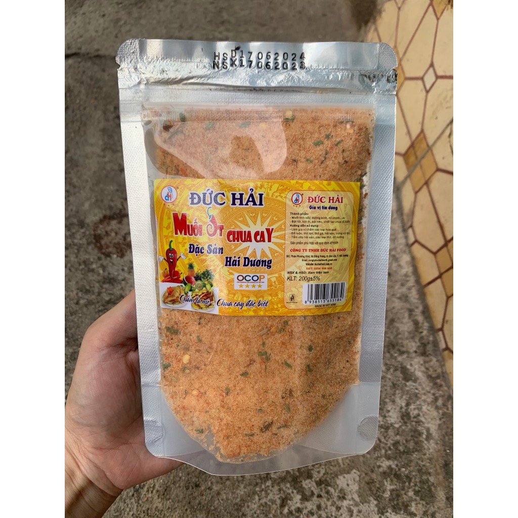Muối Đức hải túi Zip bạc
