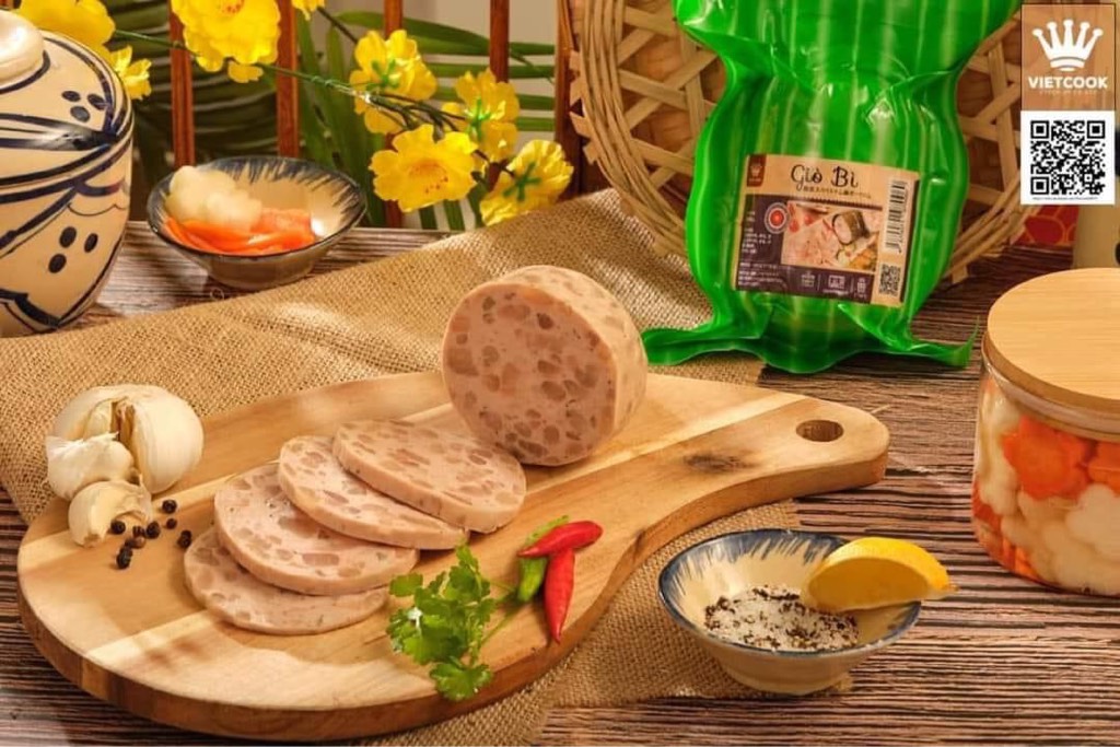 Giò bì vietcook ( nilon xanh)