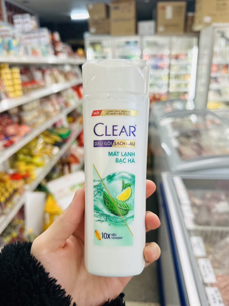 Dầu gội clear nhỏ