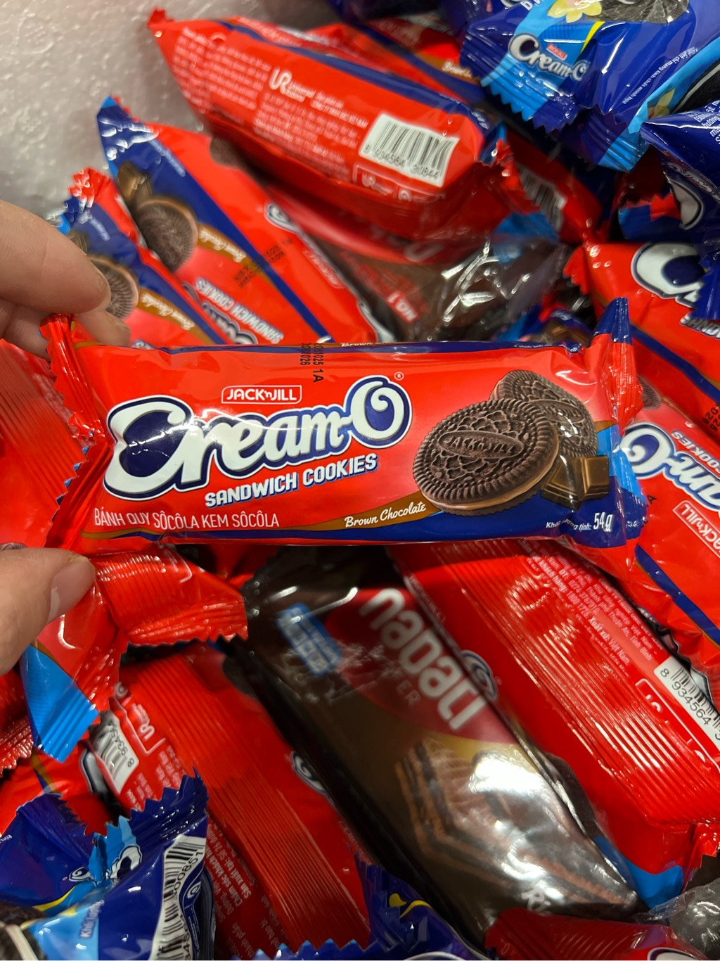 Bánh quy Creamo socola (đỏ)