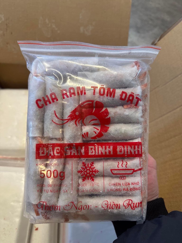 Chả ram tôm đất